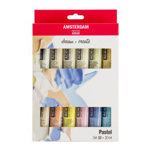 Amsterdam Standard Series Acrylics Pastel Set 12 20 ml