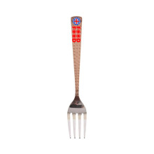 Food Food Kitchen 3-Piece Dessert Fork Set Brown 57 cm