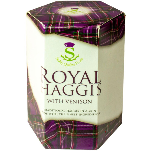 Scottish Traditional Royal Haggis With Venison Tin