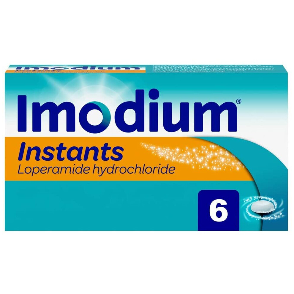 (6 Count) Imodium Instants - Fast Dissolving Tablets