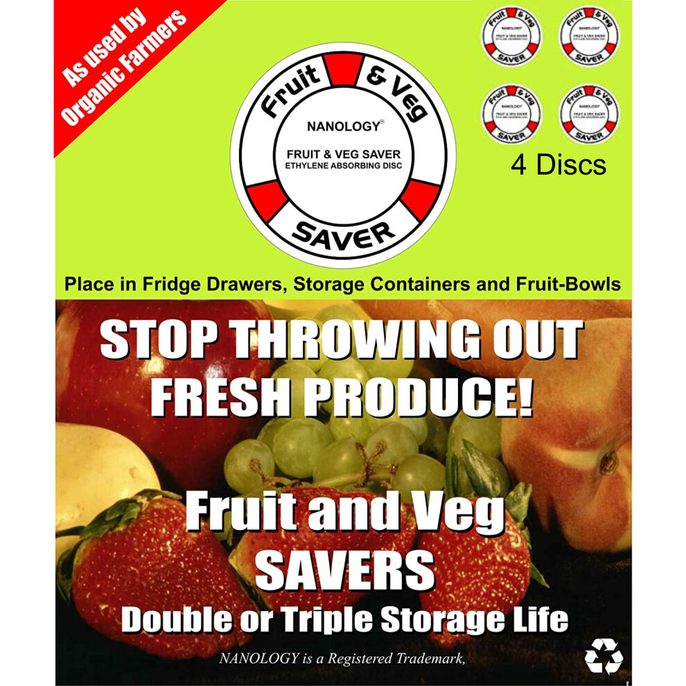 Fruit and Veg Savers - Stay Safe and Shop Less - 4 Discs