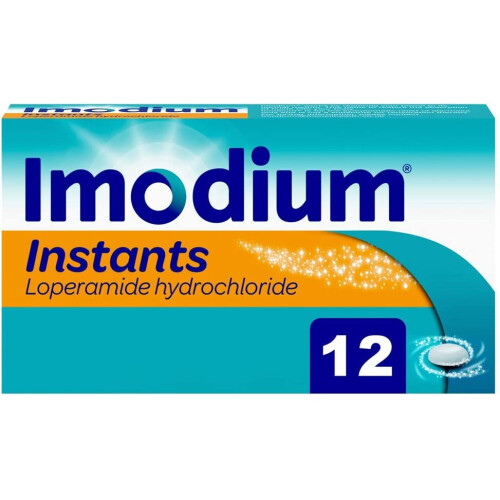 ( 12 Count) Imodium Instants - Fast Dissolving Tablets