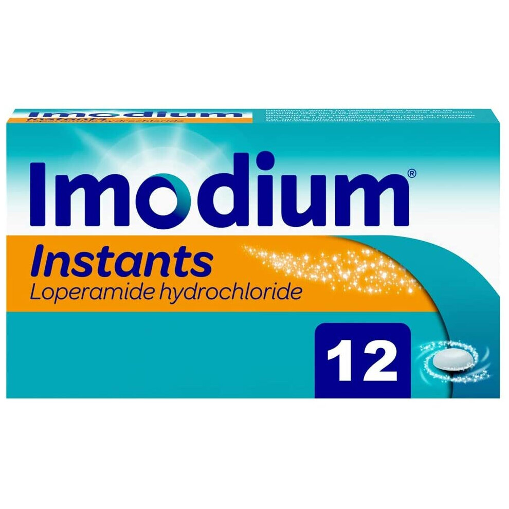 ( 12 Count) Imodium Instants - Fast Dissolving Tablets