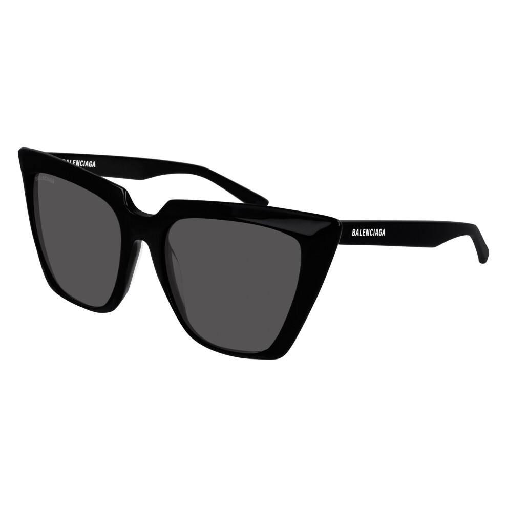 Balenciaga BB0046S 001 Black/Grey Sunglasses