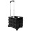 Folding Boot Cart Shopping Trolley Fold Up Storage Box Crate Foldable 4
