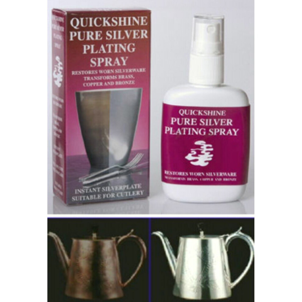 Quickshine Pure Silver Plating Spray