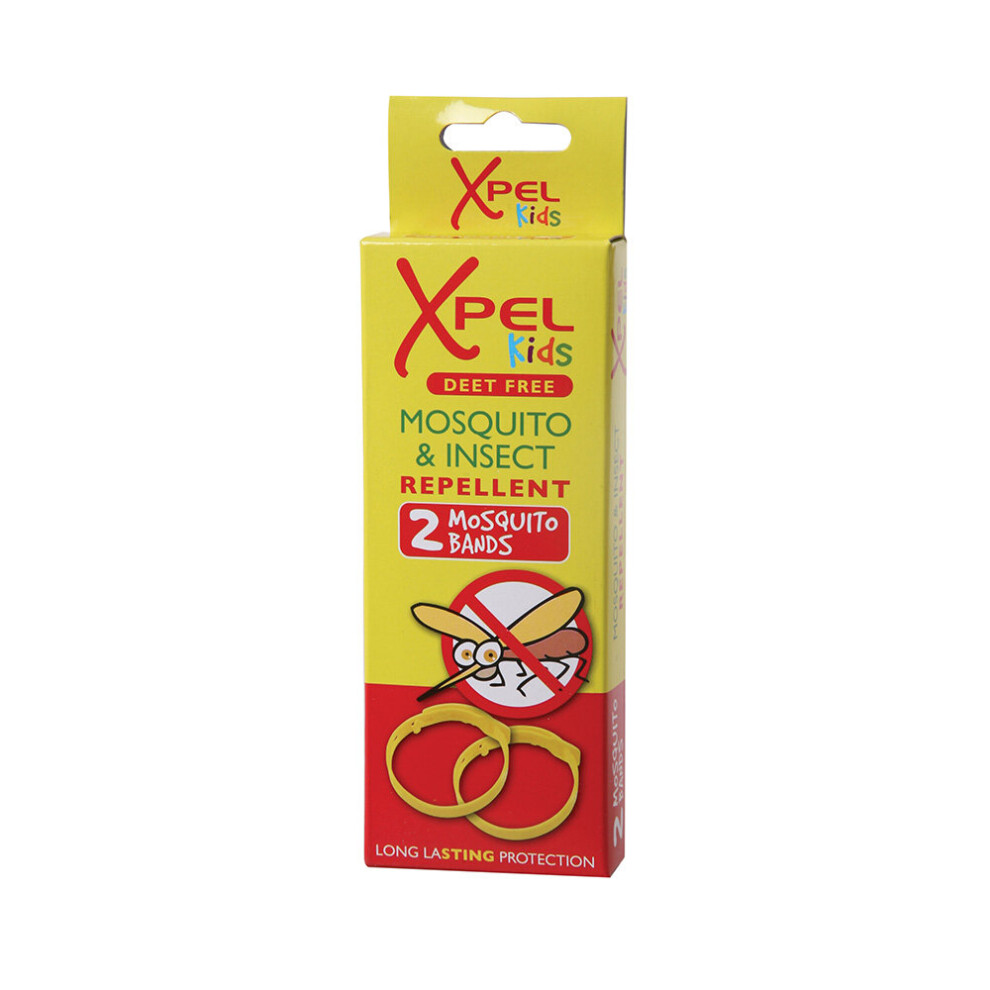 2 x  Xpel Kids Mosquito & Insect Repellent 2 Bands