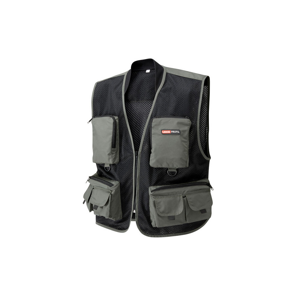 Leeda Men's Multicoloured (L, One Colour) Profil Fly Vest Large