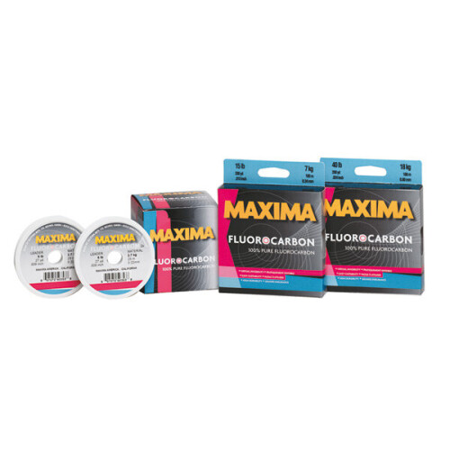 (6 LB, Fluo Carbon White) Maxima One Shot Lines