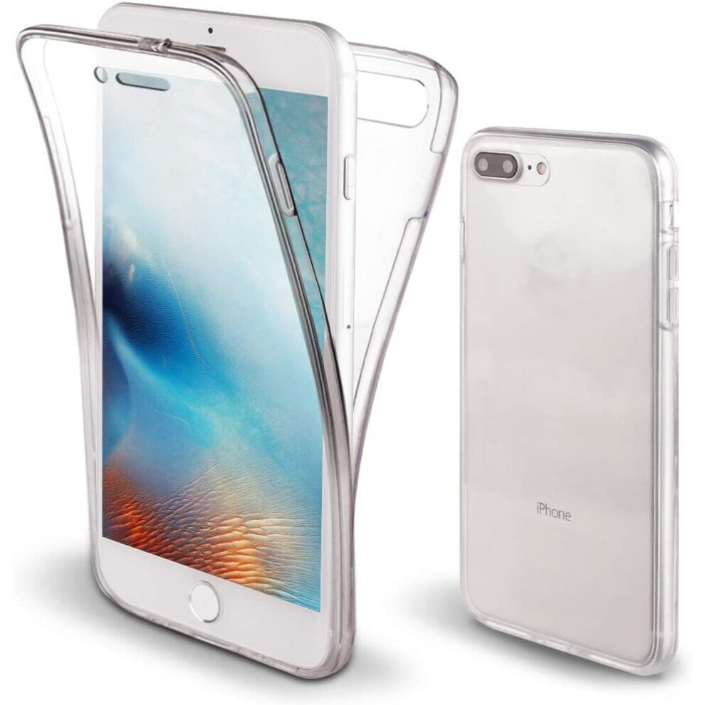 For Iphone X / Xs Tpu 360 Silicone Case Clear 7437135659668