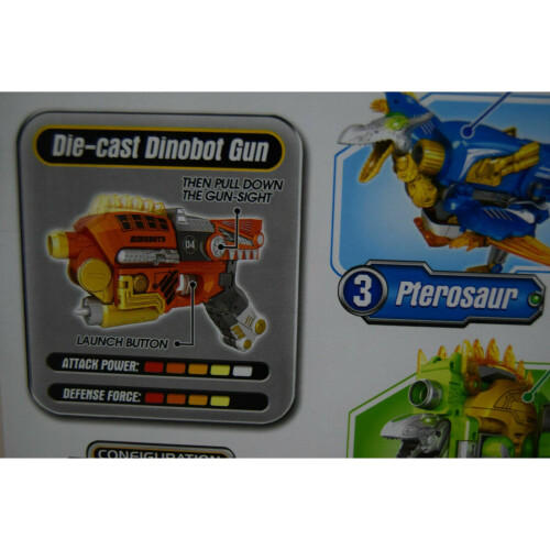 Pterosaurs Dinobots Dino Dinosaur Robot Transformer Blaster Foam Gun 1