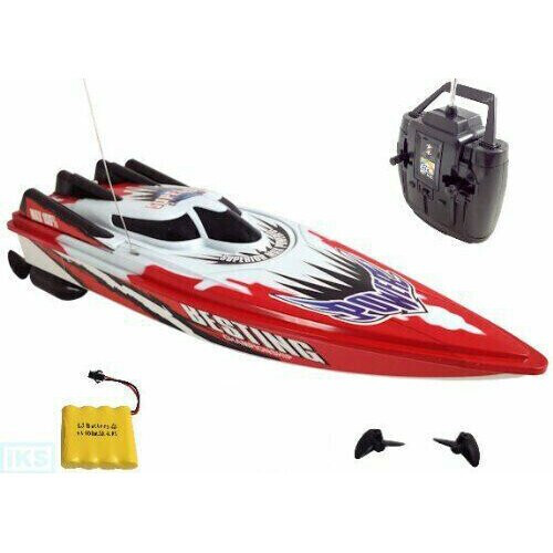 RECHARGEABLE RADIO REMOTE CONTROL TWIN ENGINE & MOTOR HIGH SPEED BOAT