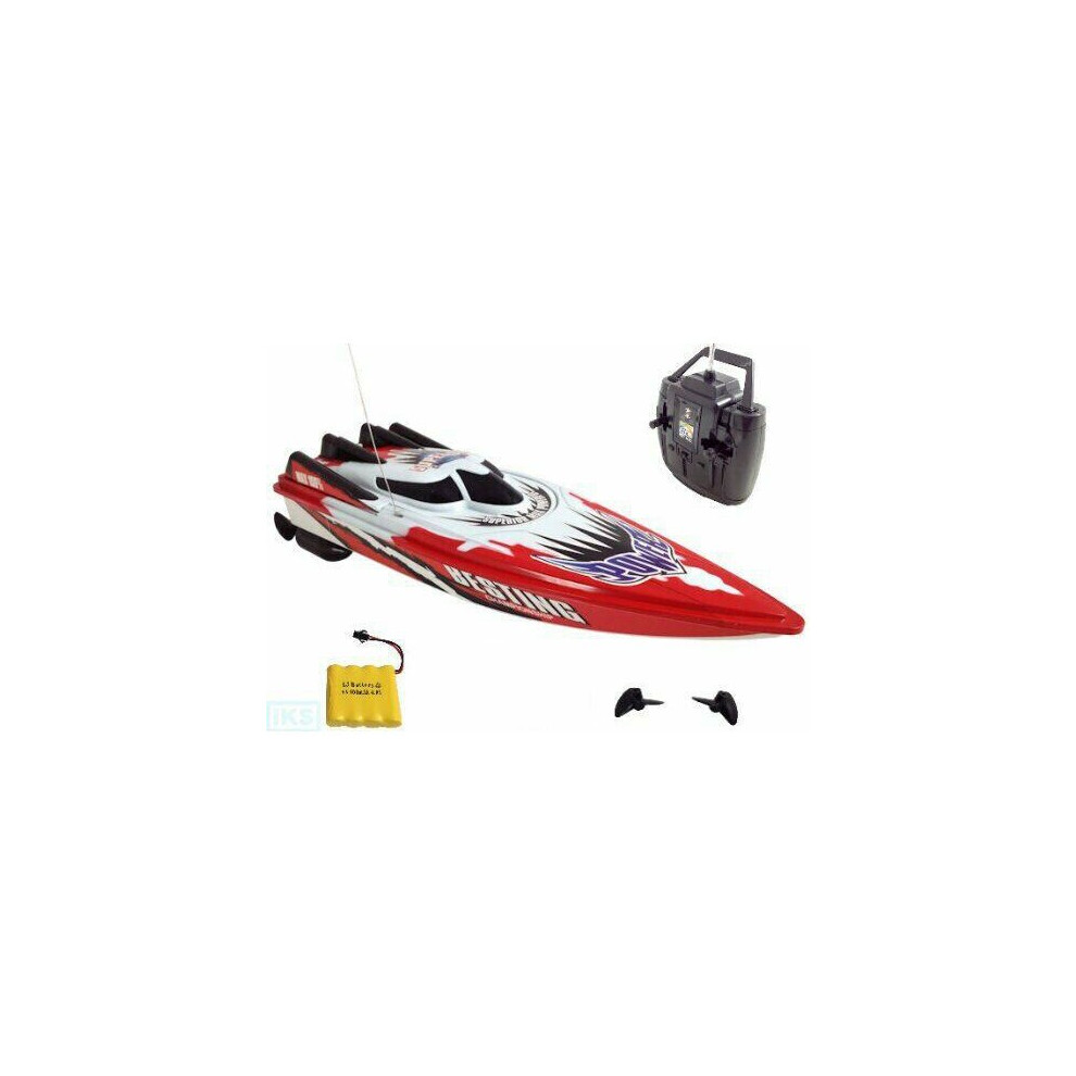 RECHARGEABLE RADIO REMOTE CONTROL TWIN ENGINE & MOTOR HIGH SPEED BOAT