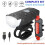 Ranpo USB Rechargeable LED Bicycle Light Headlight Taillight Set Bike Cycle 2
