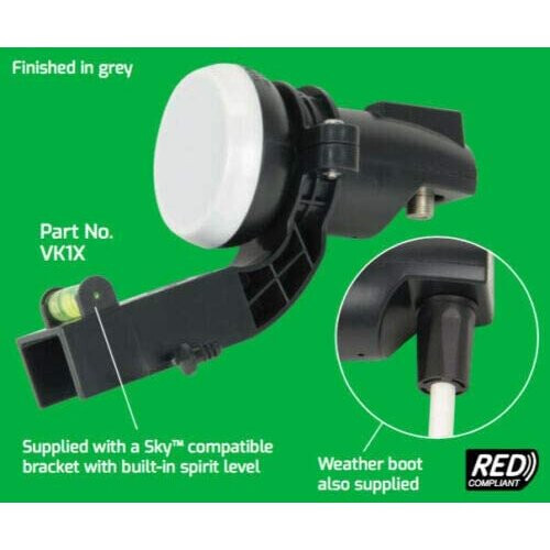 (VK1X Single LNB Universal) Viewi LNBs For MK4 Satellite Dish 2