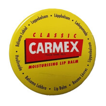 Carmex Classic Moisturising Lip Balm Pot 7.5g - Soothes Dry, Chapped Lips with Menthol & Camphor