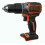 Black + Decker Black & Decker 18 V Cordless Brushless Drill Driver Bare Unit - Black 1