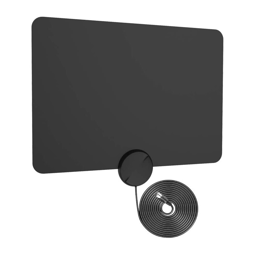 Viewi G07N Indoor Amplified Digital HDTV 4G Aerial Antenna, Model Supports All Television Freeview HD Digital TV, Ultra-Slim High Gain Portable Aerial