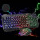 Wired LED Rainbow RGB Gaming Keyboard and Mouse Set Illuminated for PC Laptop 1