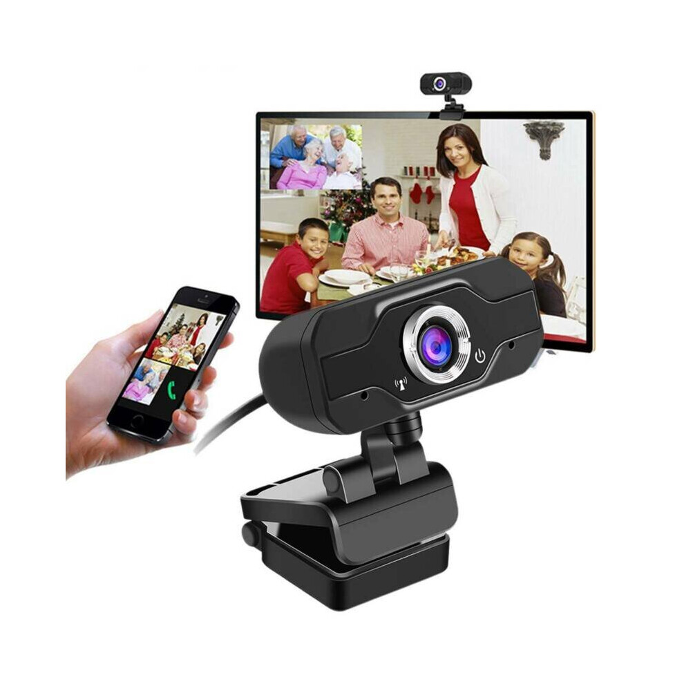 Rotatable Hd2.0 Webcam Laptop Computer Camera With Microphone Video Recording 795340888417