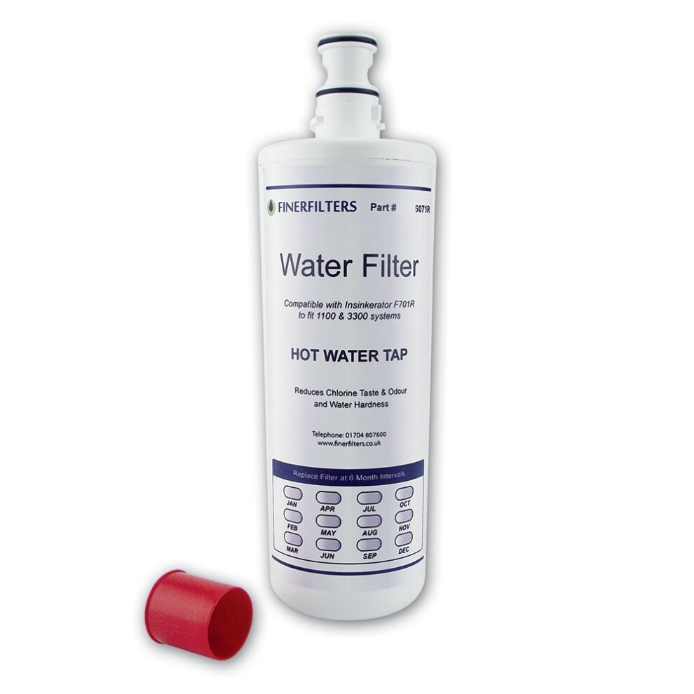 Finerfilters Ff-40 Compatible With Insinkerator F701r Hot Water Tap Filter For Hc1100 & Hc3300 Systems