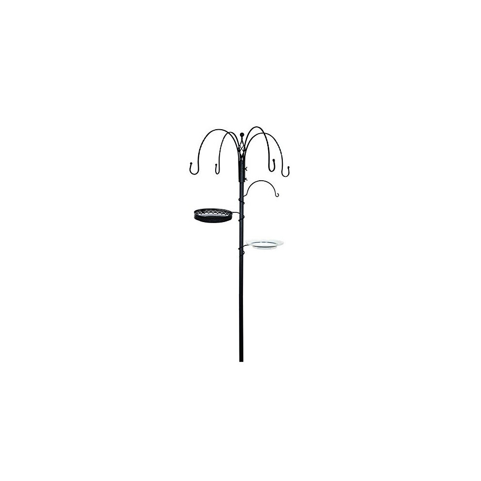 Gardman Decorative Bird Feeding Station - Black