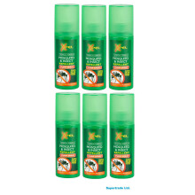 6 x Xpel Mosquito & Insect Repellent Pump Spray Tropical Formula 70ml