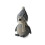 Blue Canyon Snowy Penguin Doorstop in Grey 1