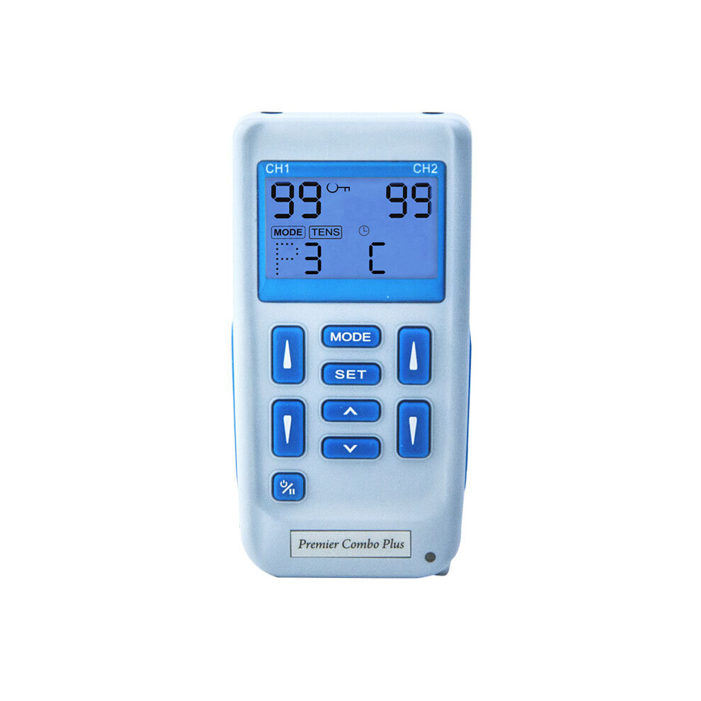 Premier Professional TENS Machine and Muscle Stimulator fully rechargeable and fully adjustable