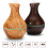 Ranpo (Light Brown) Humidifier LED Ultrasonic Essential Oil Diffuser 1