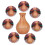 Ranpo (Light Brown) Humidifier LED Ultrasonic Essential Oil Diffuser 9
