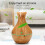 Ranpo (Light Brown) Humidifier LED Ultrasonic Essential Oil Diffuser 7