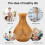 Ranpo (Light Brown) Humidifier LED Ultrasonic Essential Oil Diffuser 5