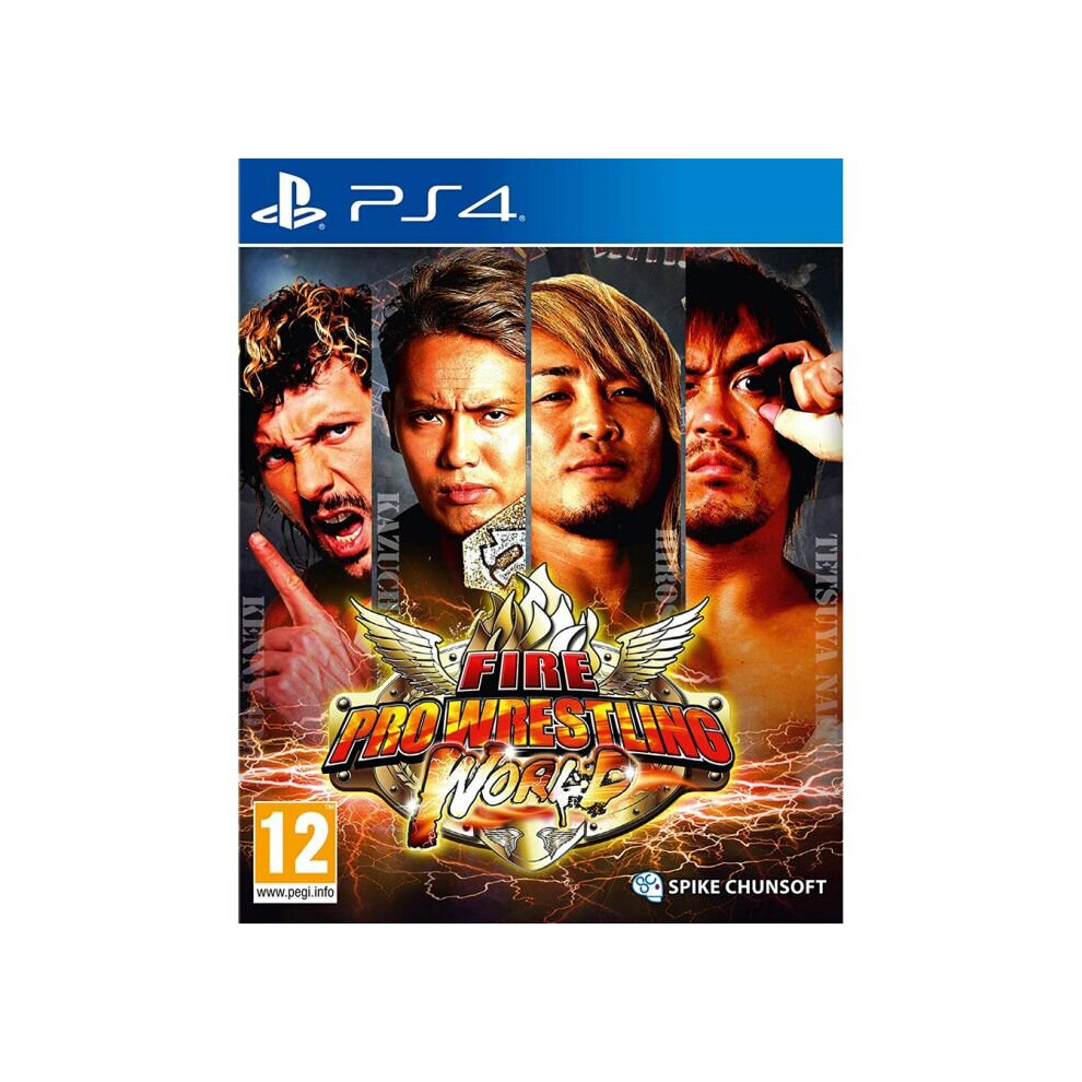 Playstation Fire Pro Wrestling World Sony Ps4 Game