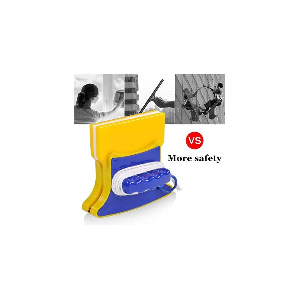 Double-sided Magnetic Window Cleaner Brush for Windows Washing