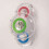 Ranpo (Blue, 2 Pcs) 1-2X Underwater LED Bath Light Colourful Ball Toy 8