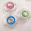 Ranpo (Blue, 2 Pcs) 1-2X Underwater LED Bath Light Colourful Ball Toy 10