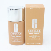 Clinique Even Better Makeup Vloeibare Foundation SPF 15 Met Vitamine C Voor Droge + Vette Combinaties