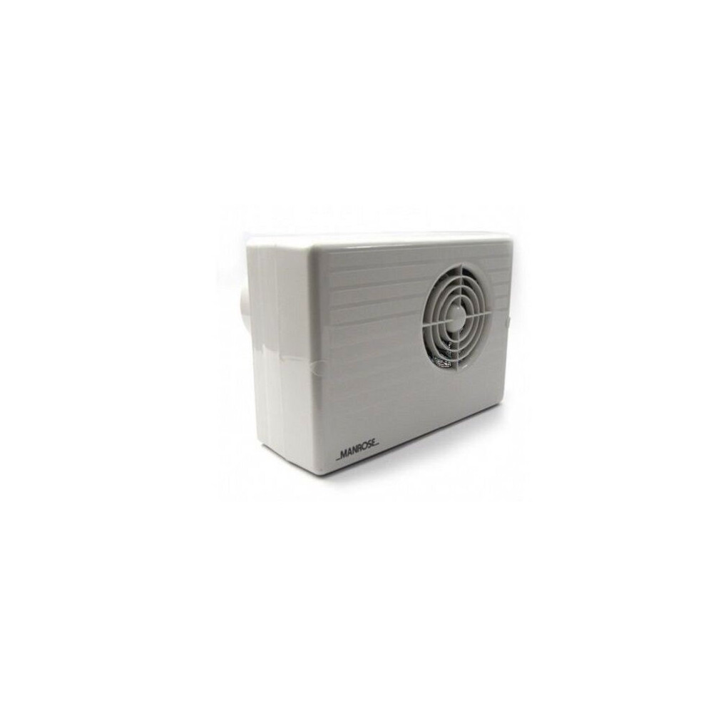 Manrose CF200T Centrifugal Bathroom Extractor Fan with run on Timer