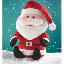 Singing Dancing Santa Claus Light Up Plush Toy Christmas & Batteries