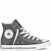 (Grey, 3 (Adults')) Converse All Star Mens Womens High Hi Tops Unisex Chuck Taylor Trainers Pumps