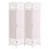 Living And Home 4 Panel Wicker Folding room Divider Partition Privacy Screen Separator 3