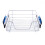 Living And Home (500mm, 2pcs) Metal Sliding Kitchen Cabinet Pull Out Wire Basket Organizer 1