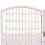 Living And Home 4 Panel Wicker Folding room Divider Partition Privacy Screen Separator 5
