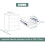 Living And Home (500mm, 2pcs) Metal Sliding Kitchen Cabinet Pull Out Wire Basket Organizer 6