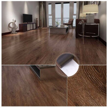 (Smoked Oak) 36Pcs Self-Adhesive PVC Flooring Planks Stickers