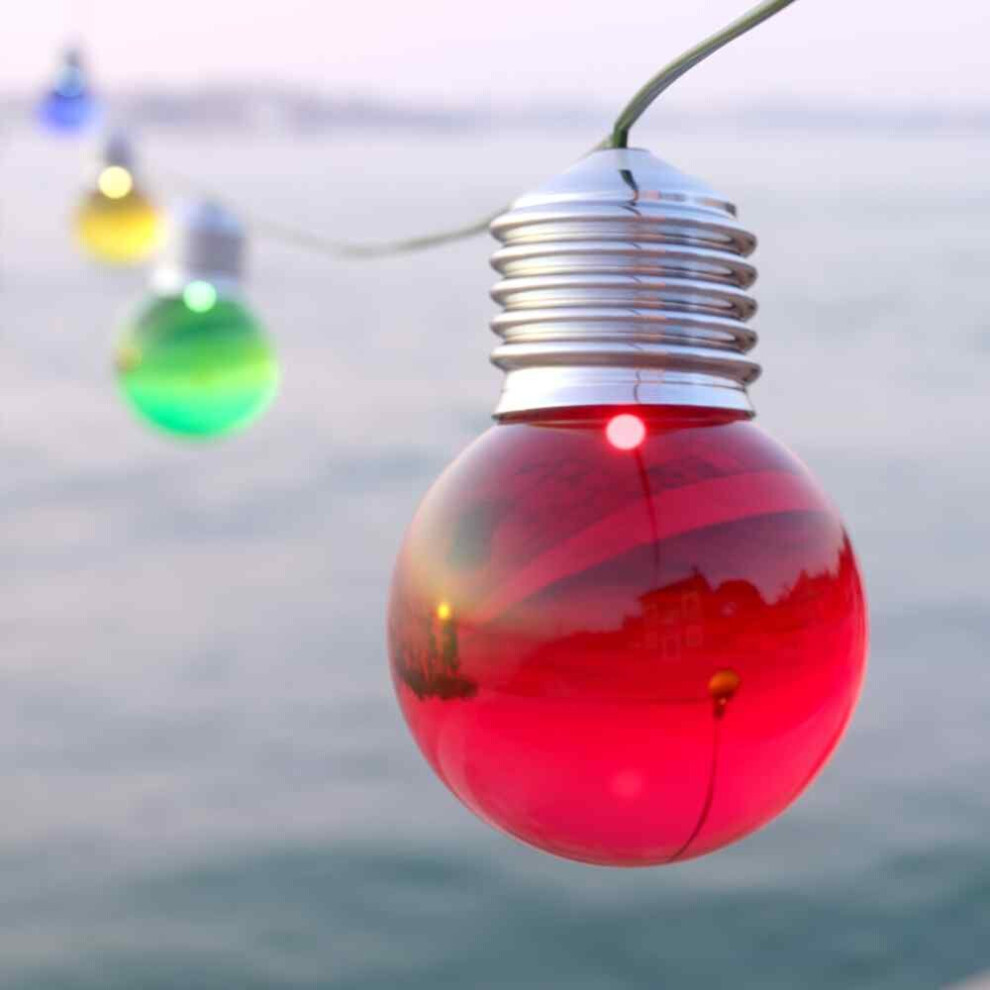 Solar Centre Elan Multicoloured Solar Festoon Lights - Leds Size 20