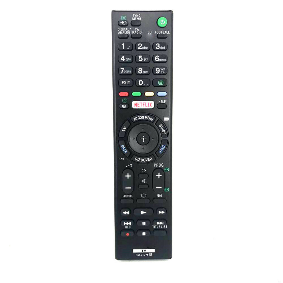 Replace RM-L1275 For Sony TV Remote Control RMT-TX100D RMT-TX100E RML1275