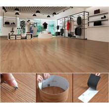 (Walnut) 36Pcs Self-Adhesive PVC Flooring Planks Stickers