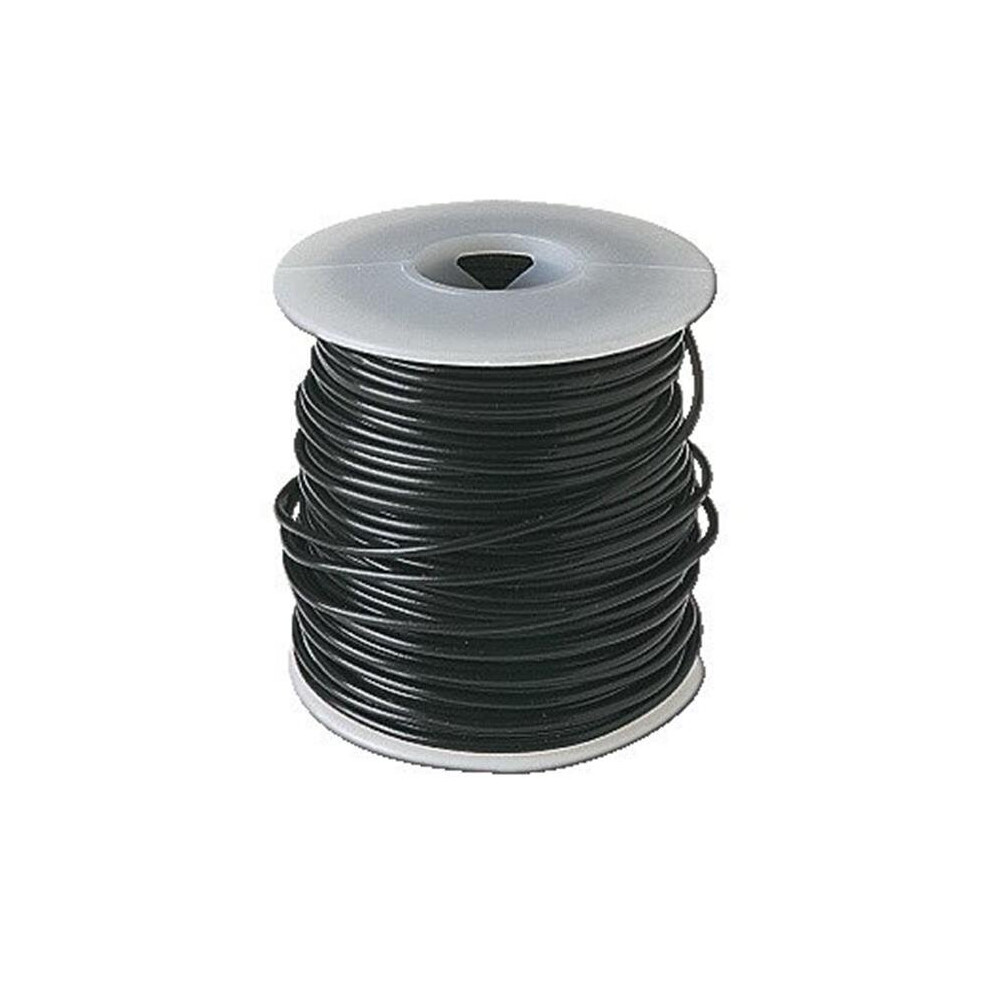 22 Gauge Pvc Coated Hookup Wire - Solid Conductor, Black 752516101558